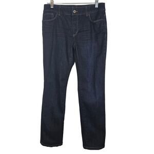 Chico's Platinum Denim Ultimate Fit Slim Leg Dark Wash Women's Jeans 0.5 / 6